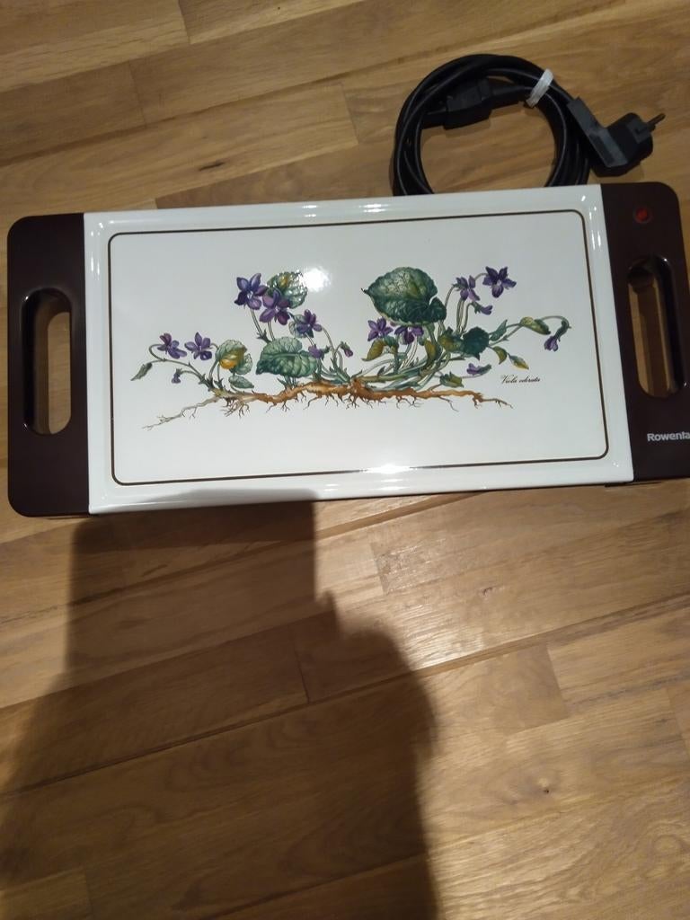 Vintage nieuwe elektrische schotelverwarmer, Ophalen of Verzenden, Nieuw