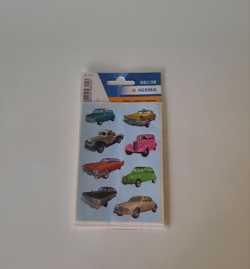 NIEUWE Oldtimer auto stickers, Ophalen of Verzenden, Nieuw, Meerdere stickers