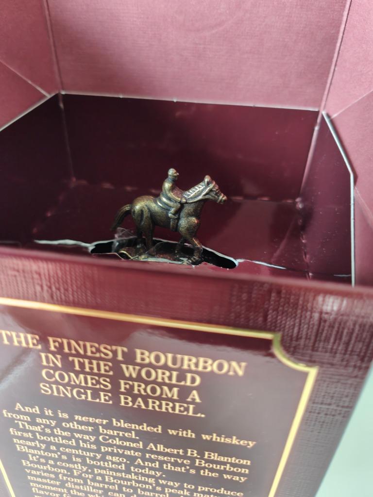 Blanton's Red Takara, Bottle 116, Barrel 62, Stopper B, 75cl, Verzamelen, Wijnen, Overige typen, Nieuw, Ophalen of Verzenden, Noord-Amerika