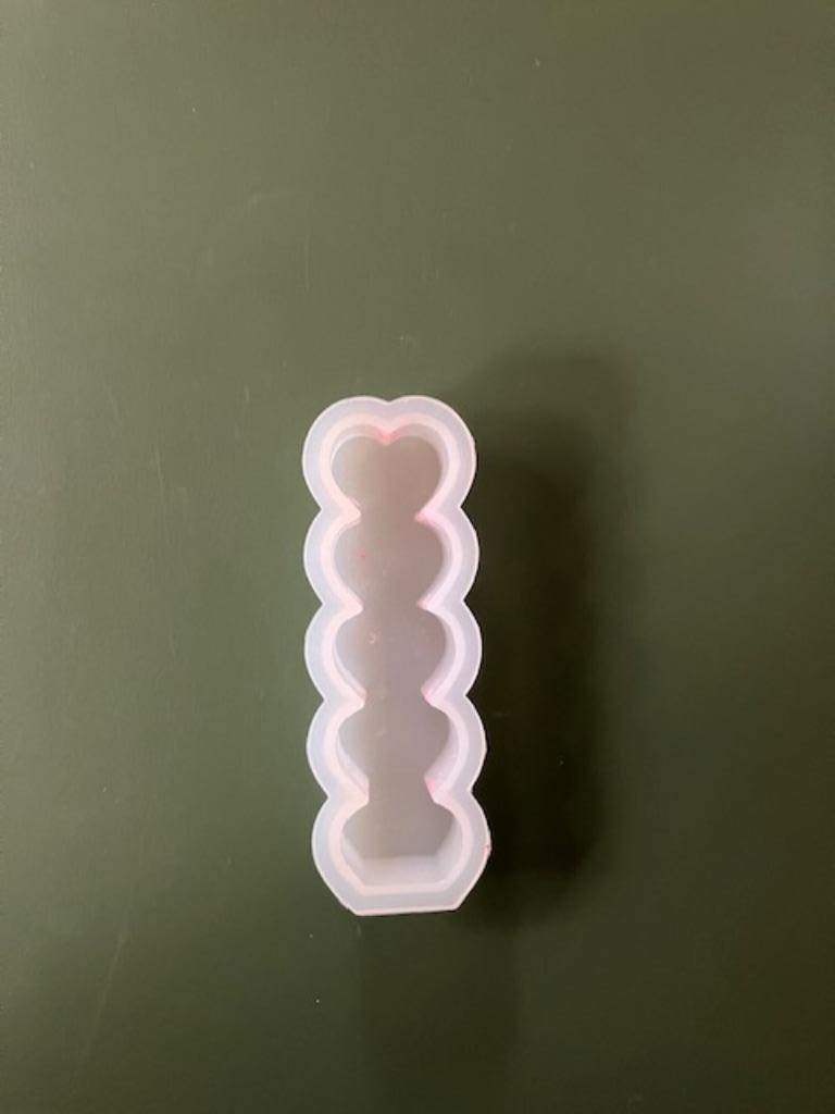 Mal kaars hartjes Valentijn, Ophalen, Kunststof, Nieuw, Kaars