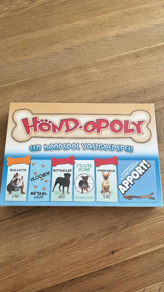Hondopoly gezelschapsspel nieuw, Ophalen of Verzenden, Nieuw