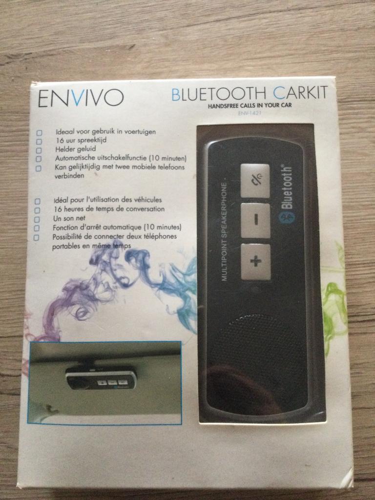 Kit main libre Bluetooth en vivo, Comme neuf