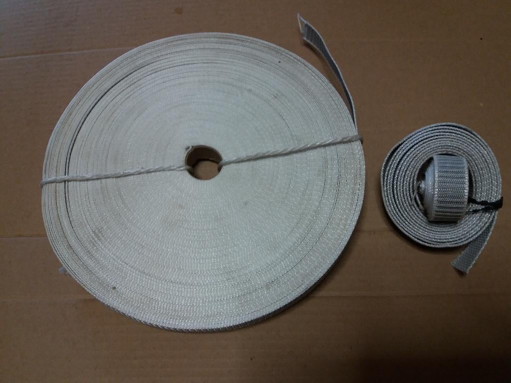 Rolluik lint nieuw, Doe-het-zelf en Bouw, Ophalen of Verzenden, Nieuw, Grijs, 200 cm of meer