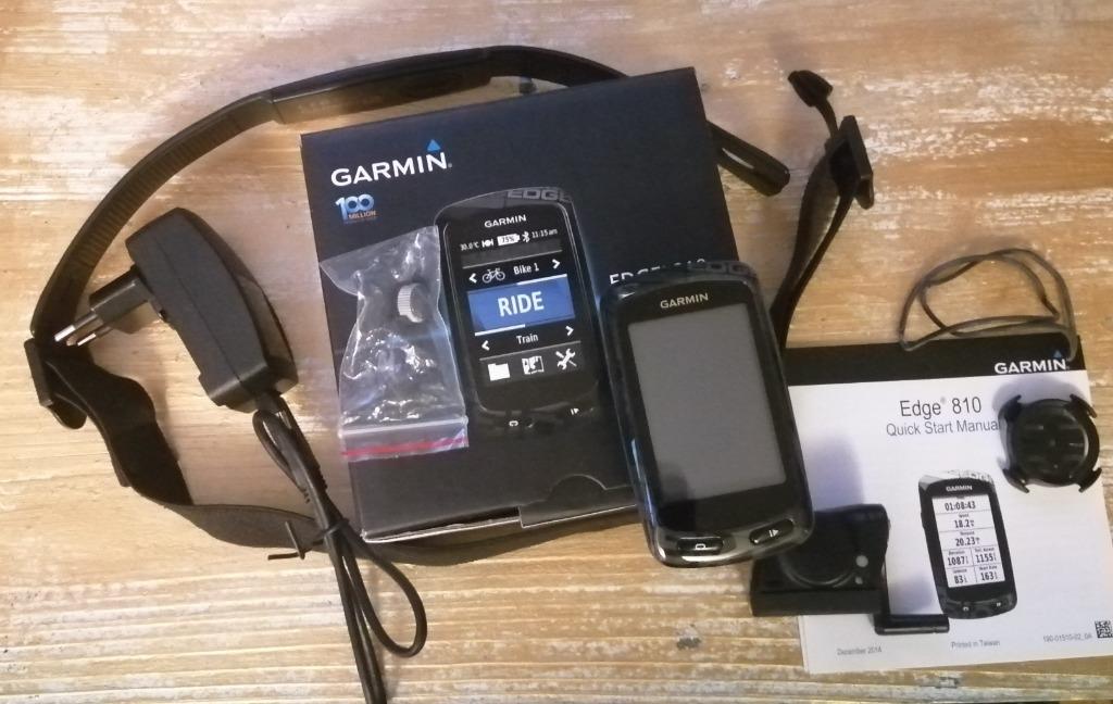 Garmin Edge 810 bundel, Ophalen, Draadloos, Zo goed als nieuw