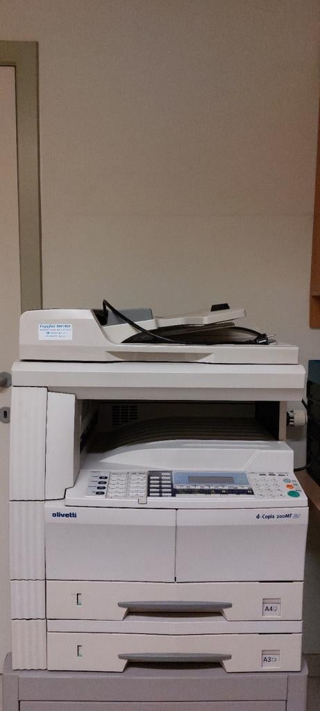 Printer-kopieermachine Olivetti d-Copia 200MF, Computers en Software, Ophalen, Gebruikt, Printer