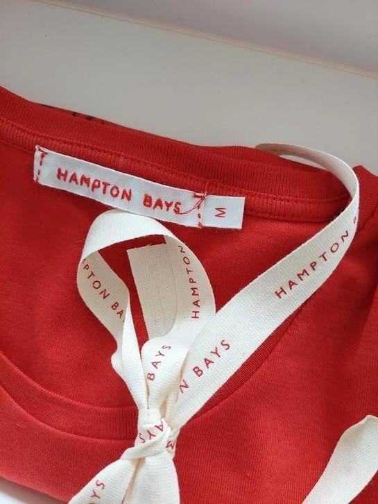 Nieuwe t-shirt Hampton Bays gesigneerd door Kim Clijsters, Verzamelen, Ophalen of Verzenden, Nieuw, Shirt