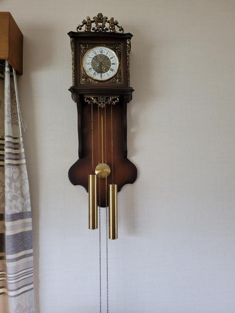 Oude FHS slingerklok, Antiek en Kunst, Antiek | Klokken