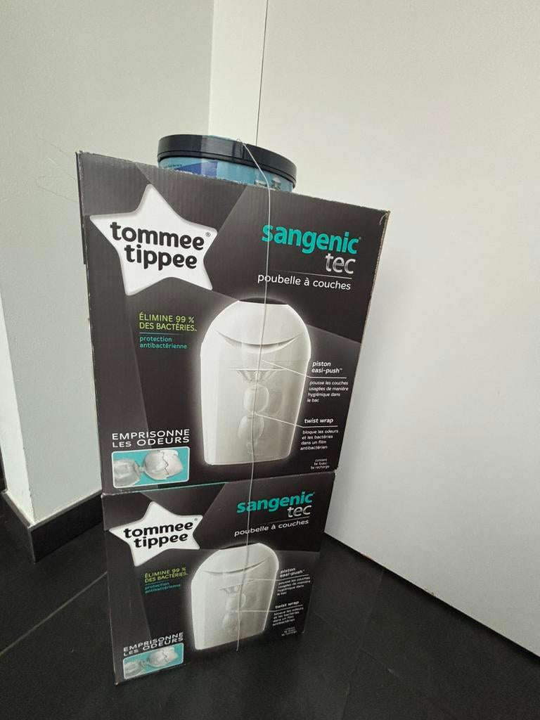 2 luieremmers  Tommy Tippee plastiekzakcassetes, Ophalen of Verzenden, Zo goed als nieuw