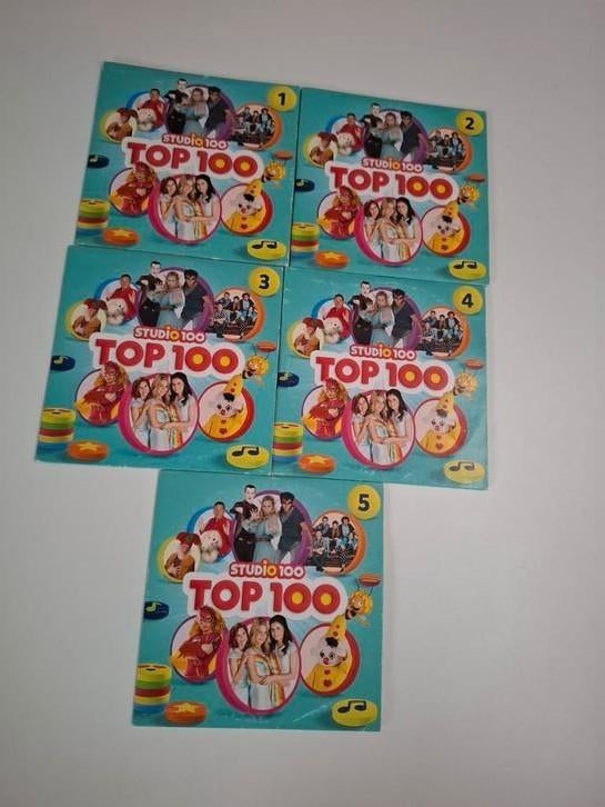 Studio 100 5 cd's Top 100, Ophalen, Zo goed als nieuw
