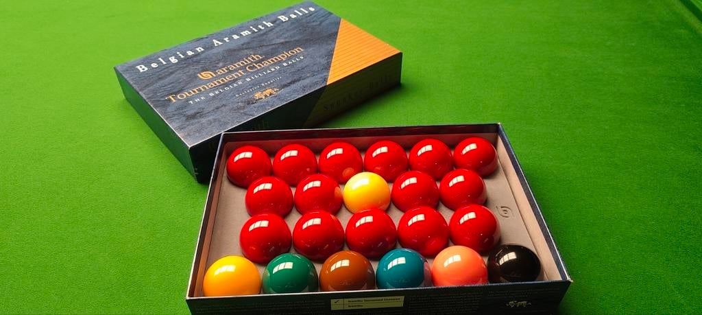 Snookerballen, Sport en Fitness, Biljarten en Poolen, Ophalen, Zo goed als nieuw