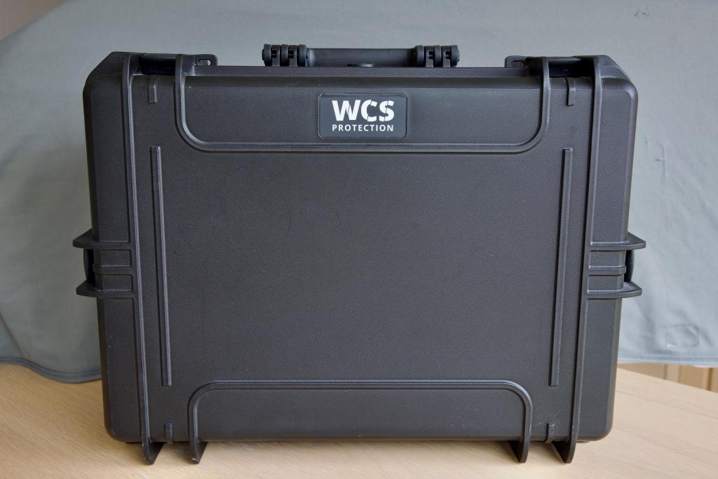 WCS Protection 505 koffer zwart, Ophalen of Verzenden, Zo goed als nieuw, Hard kunststof