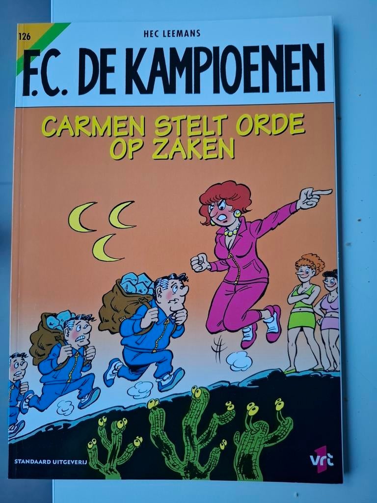 Strip FC De Kampioenen nr 126 Carmen stelt orde op zaken, Ophalen of Verzenden, Nieuw