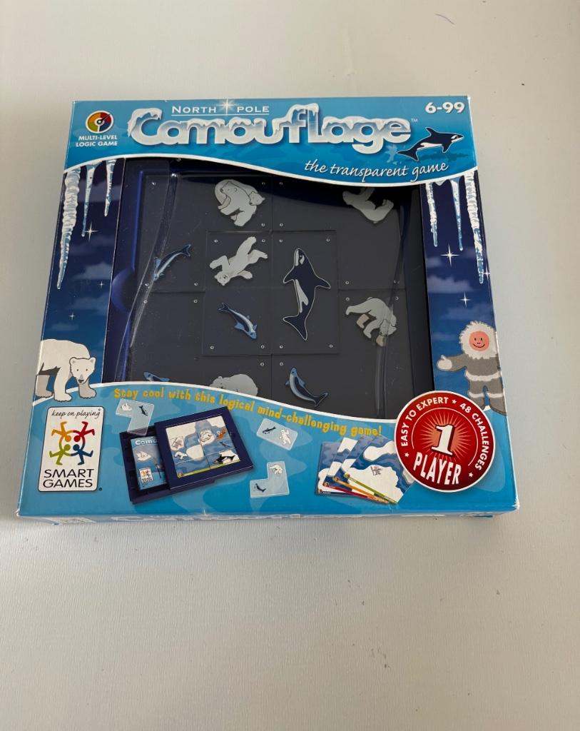 Smart Games Camouflage - als nieuw, Hobby en Vrije tijd, Gezelschapsspellen | Overige, Ophalen of Verzenden, Nieuw, Smart Games