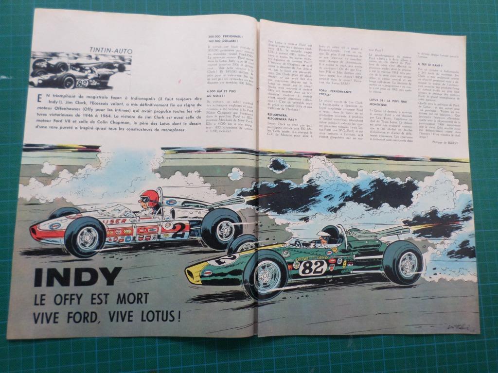 Ford Lotus - article illustré - 1965, Verzamelen, Merken en Reclamevoorwerpen, Ophalen of Verzenden, Gebruikt, Overige typen