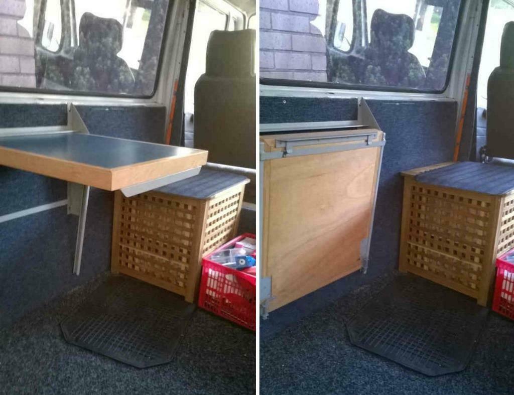 Klaptafeltje 50 x 60 x 12 cm voor kamper, boot, garage, keuk, Ophalen, Nieuw, Kombuis en Sanitair, Zeilboot of Motorboot