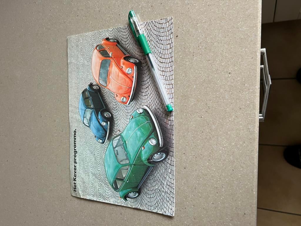 Volkswagen VW Kever oud boekje, Enlèvement ou Envoi