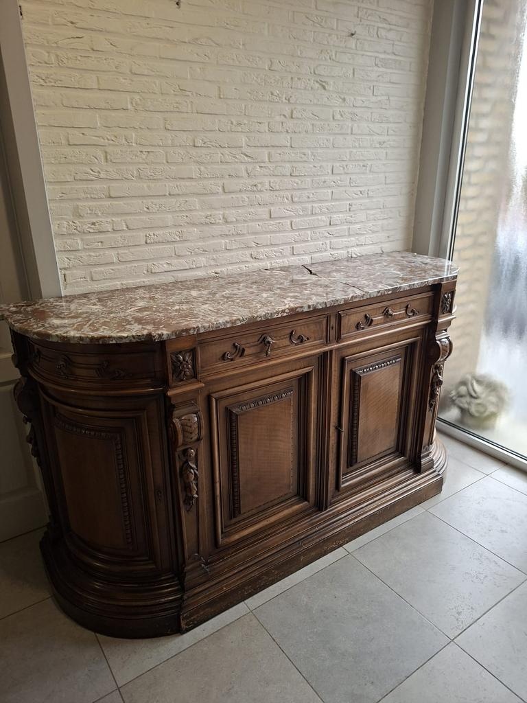 Antieken dressoir, Enlèvement, Utilisé, 25 à 50 cm, 150 à 200 cm