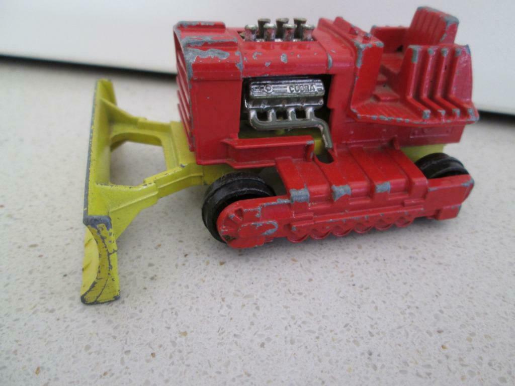 Matchbox K-23 super bulldozer 1974  Lesney Super Kings, Collections, Enlèvement ou Envoi, Utilisé, Voitures