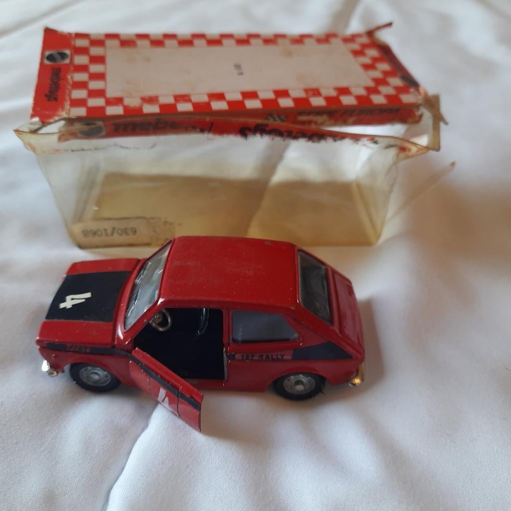FIAT 127 RALLYE*1/43*MEBETOYS Italie *VINTAGE*NEUF*, Enlèvement, Neuf, Voiture, Autres marques