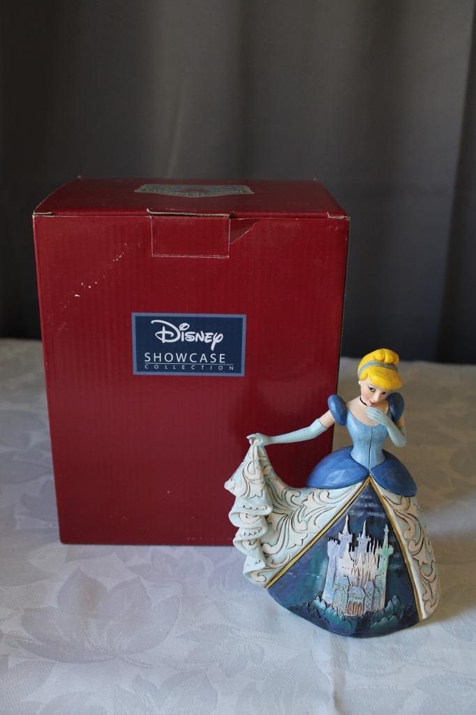 *Disney Traditions "Midnight at the ball" Figurine, Enlèvement ou Envoi, Cendrillon ou Belle, Comme neuf, Statue ou Figurine
