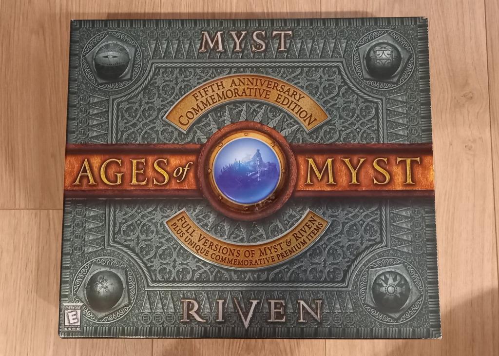 Ages of Myst - 5th Anniversary Edition (Myst + Riven), Enlèvement ou Envoi, 1 joueur, À partir de 12 ans, Aventure et Action