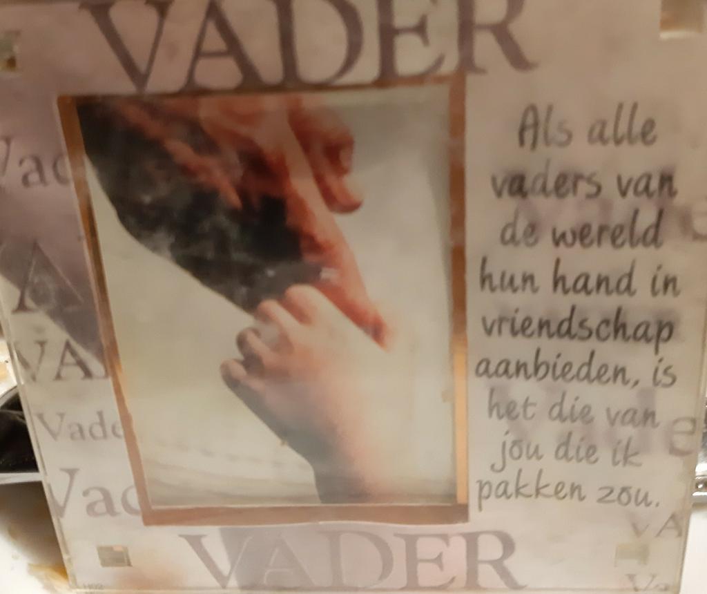 Spreuk vader, Ophalen of Verzenden, Nieuw