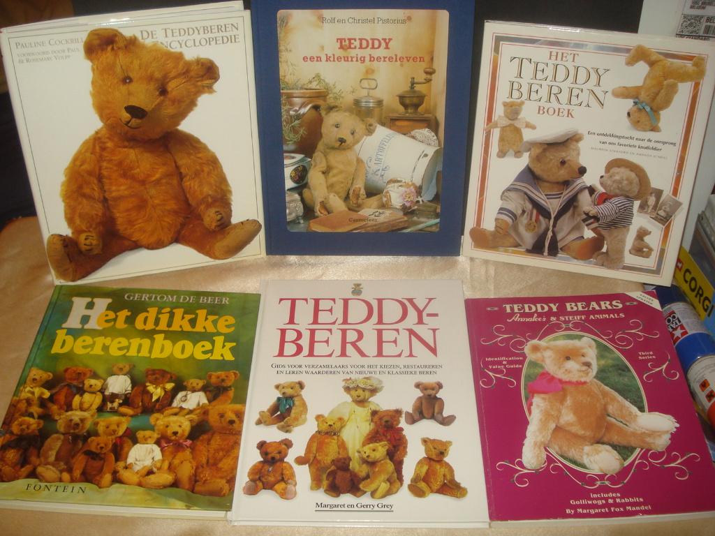Lot de 6 Beaux Livres sur les Teddy Bears de Collection, Collections, Ours & Peluches, Comme neuf, Autres marques, Enlèvement ou Envoi