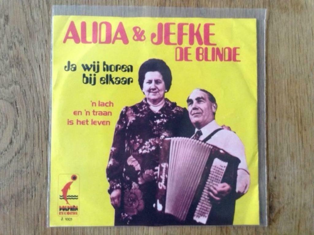 single alida & jefke de blinde, Cd's en Dvd's, Vinyl Singles, Nederlandstalig, 7 inch, Ophalen of Verzenden