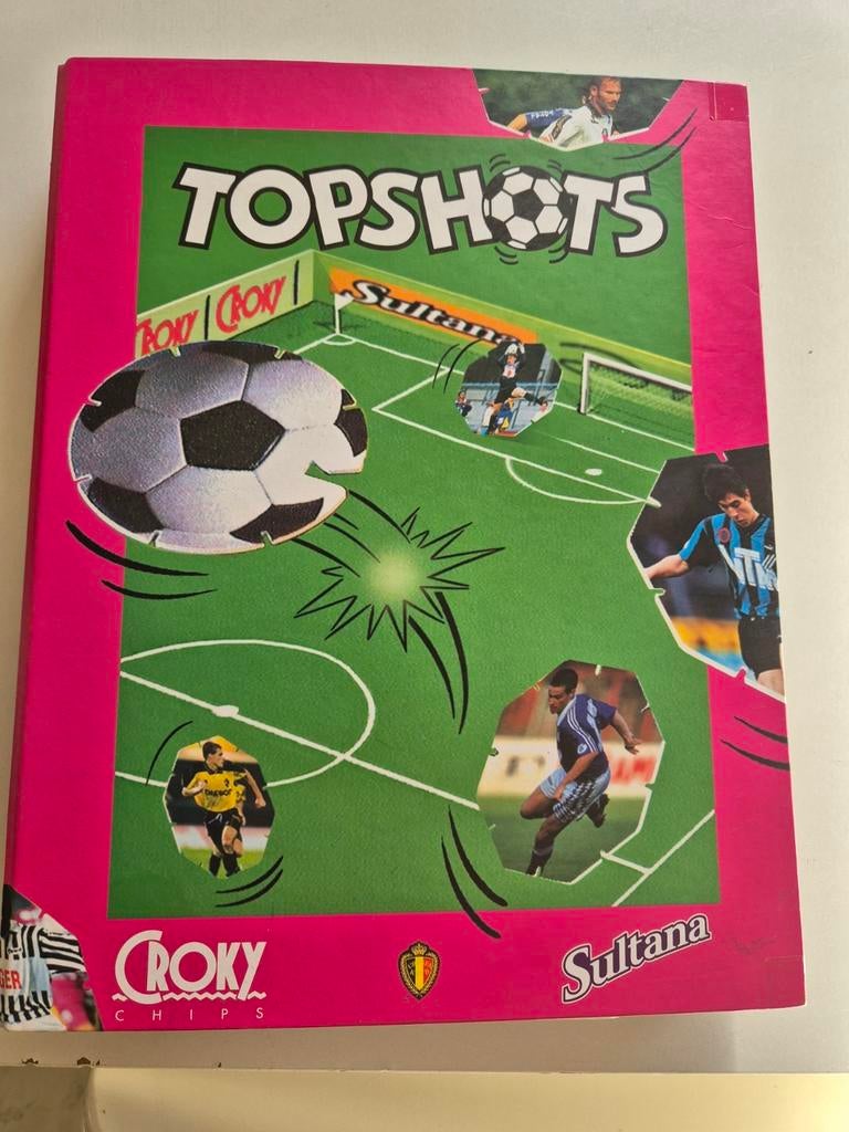 Topshots verzamelmap Belgisch voetbal, Verzamelen, Flippo's, Ophalen of Verzenden