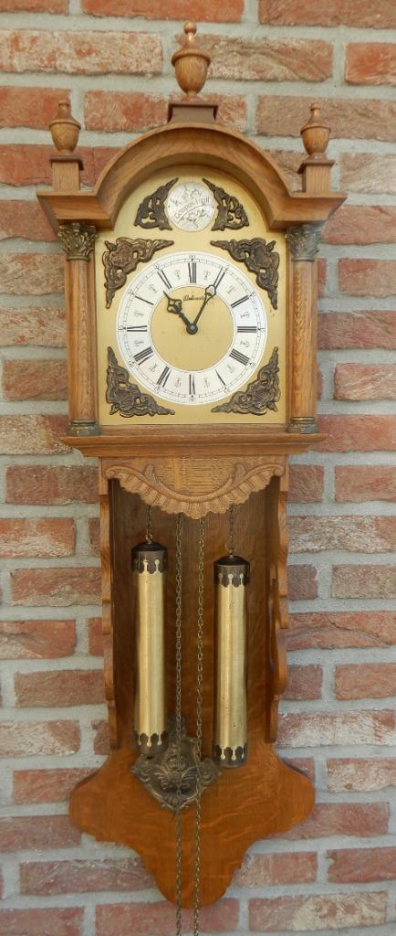 Wandklok met slinger merk Belcanto, Antiquités & Art, Enlèvement