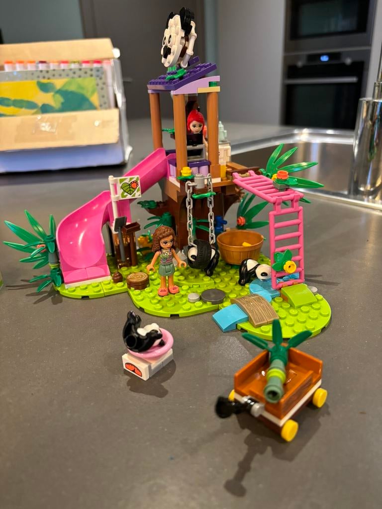 Lego Friends Panda Jungle boomhut 41422, Enlèvement ou Envoi, Comme neuf, Lego