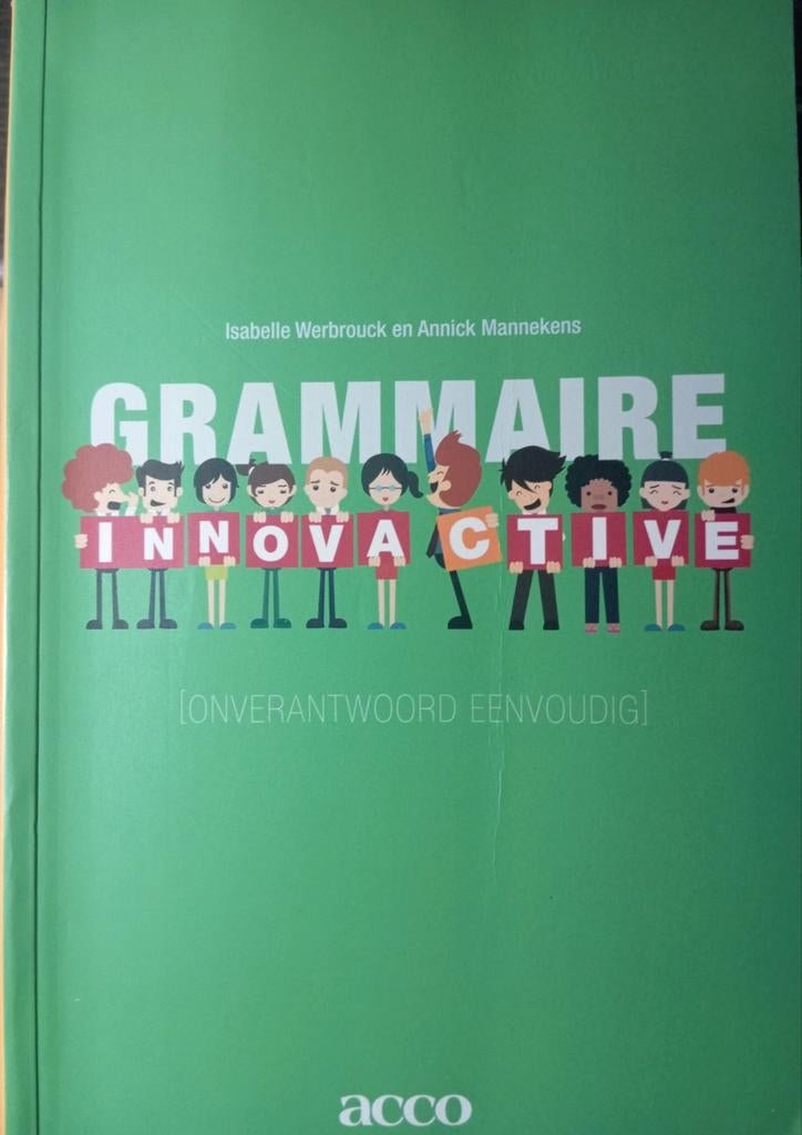 GRAMMAIRE INNOVACTIVE, Boeken, Ophalen of Verzenden