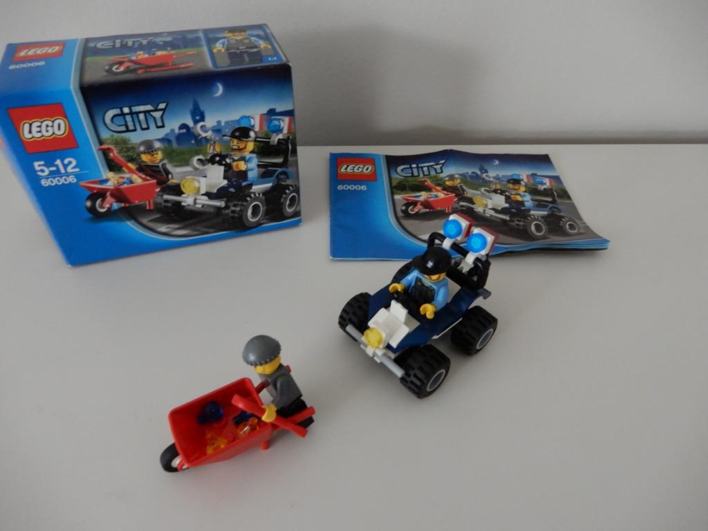 Lego 60006 Politie quad en diamantrover, Enlèvement ou Envoi, Lego
