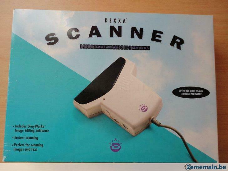 logitec handscanner uit 1992 onberispelijk, Computers en Software, Scanners, Ophalen of Verzenden, Gebruikt