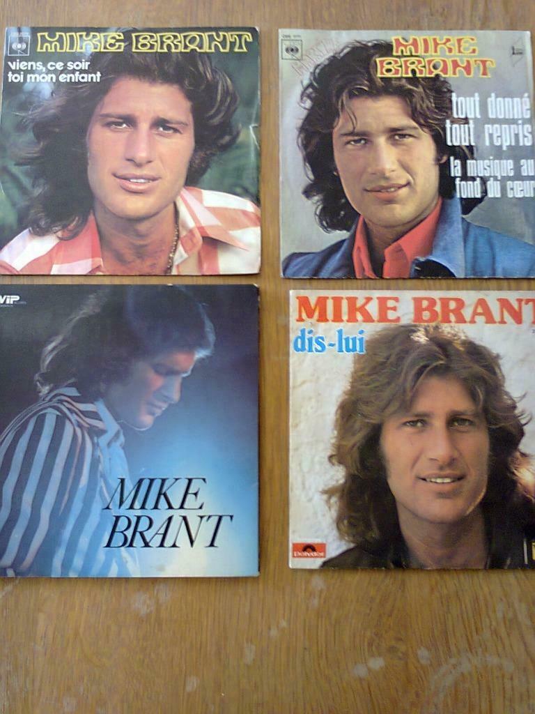 Lot singles Mike Brant, Enlèvement ou Envoi
