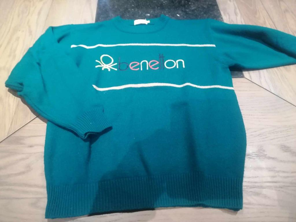TRUI GROEN  MERK BENETTON – MAAT L, Maat 52/54 (L), Ophalen of Verzenden, BENETTON, Gedragen