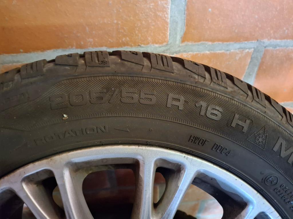 winterbanden op velg, Auto-onderdelen, Banden en Velgen, Ophalen, Winterbanden, Banden en Velgen