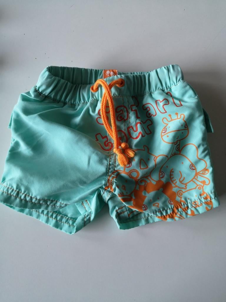 Short de bain vert pour garçon de 6 mois, Enlèvement ou Envoi, Comme neuf