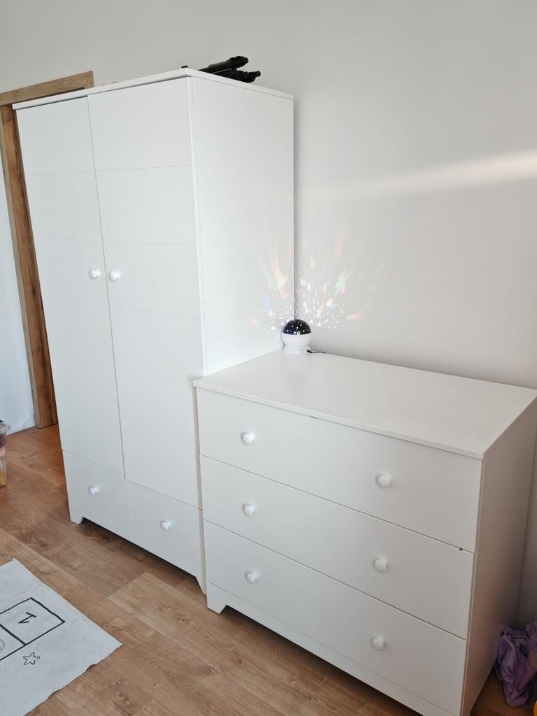 Garde-robe et Commode Nattou, Enlèvement