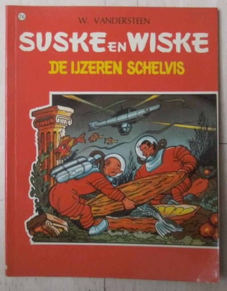 Suske en Wiske nr. 76 - De ijzeren schelvis (1967), Boeken, Ophalen of Verzenden