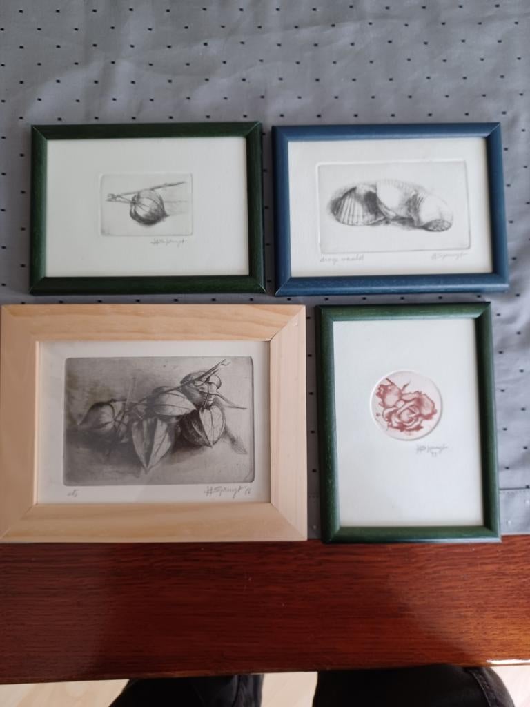 Etsen H.Spruyt, Antiek en Kunst, Ophalen of Verzenden