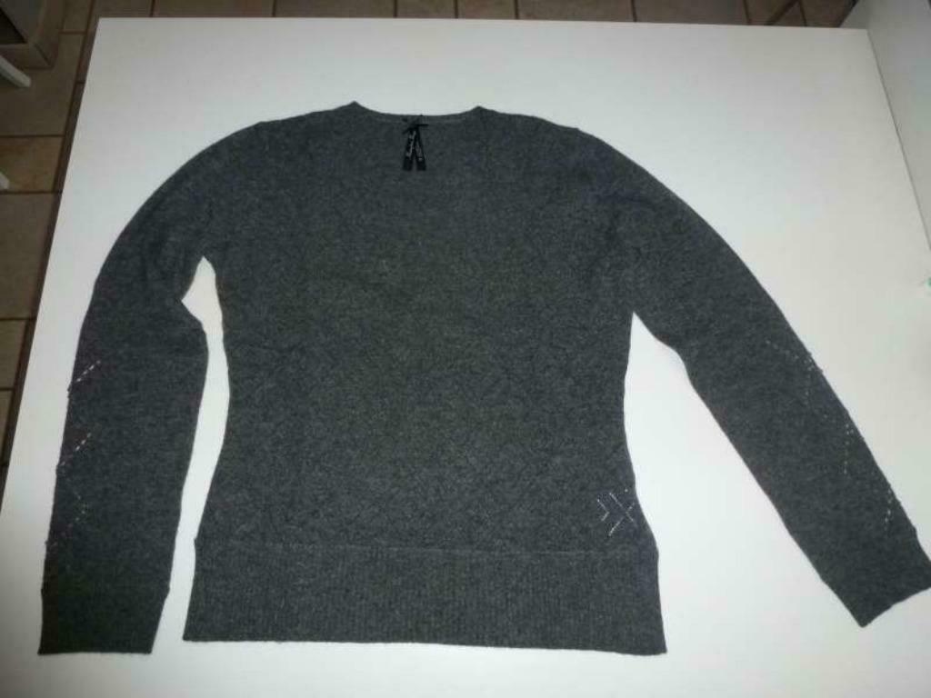 HAMPTON BAYS Donker grijze dames pull NIEUW, Kleding | Dames, Ophalen of Verzenden, Nieuw, Maat 38/40 (M), Grijs
