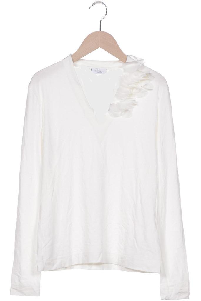 blouse - top Akris Punto - maat DE 40 - FR 42 - Large, Kleding | Dames, Wit, Akris punto, Zo goed als nieuw, Ophalen
