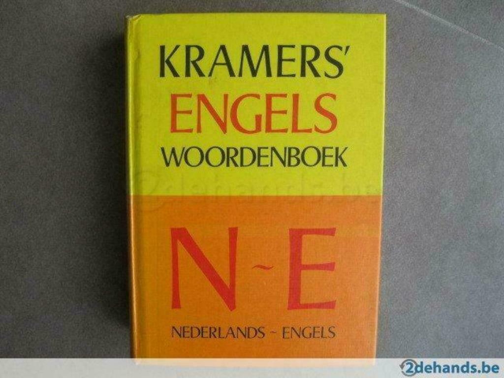 Kramers' woordenboek Nederlands Engels, Ophalen of Verzenden, Zo goed als nieuw, Kramers, Engels