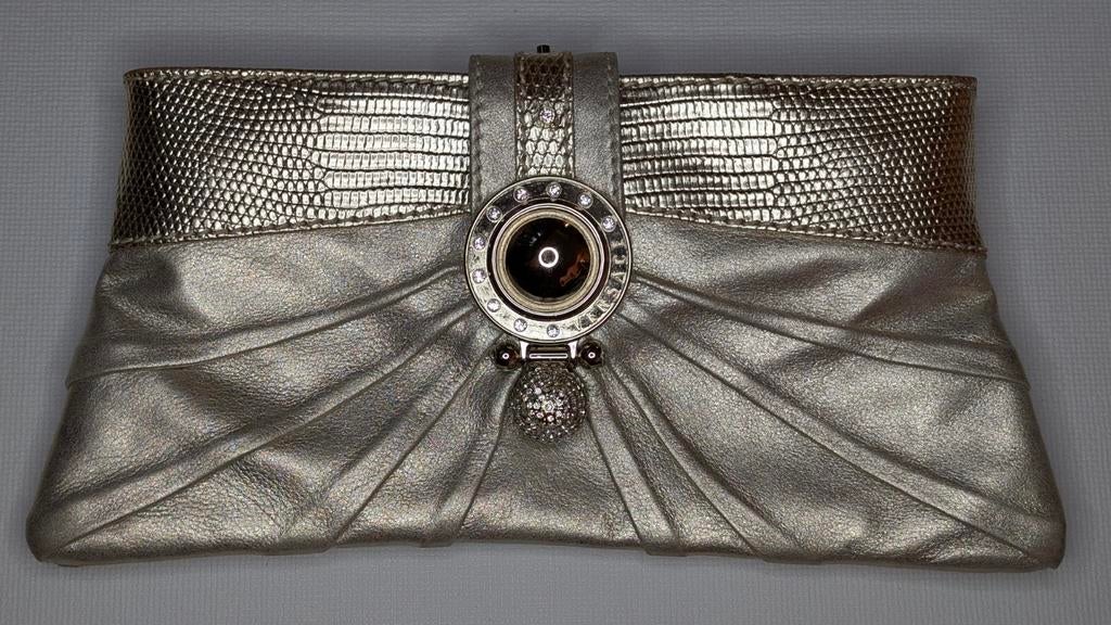 Versace avondclutch, Handtassen en Accessoires, Tassen | Damestassen, Ophalen of Verzenden, Zo goed als nieuw