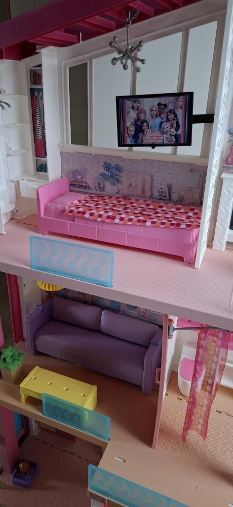 Barbie huis, Ophalen, Zo goed als nieuw, Poppenhuis