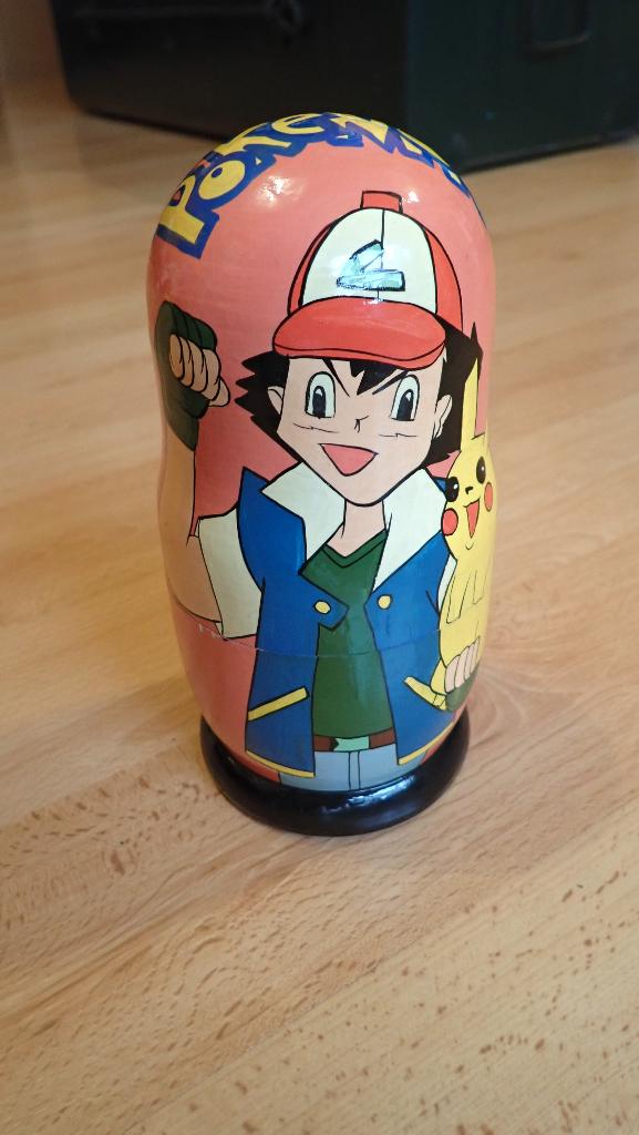 Pokemon matriochka - 5 pièces, Enlèvement ou Envoi