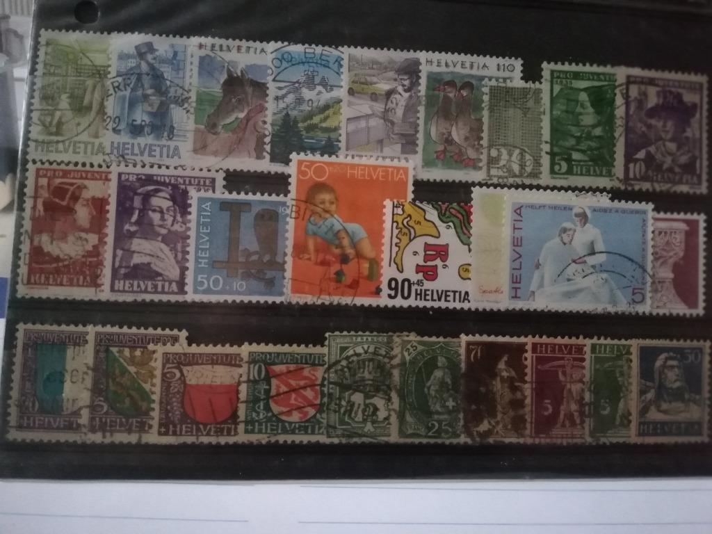 lot de timbres oblitérés de Suisse, Timbres & Monnaies, Enlèvement ou Envoi, Affranchi