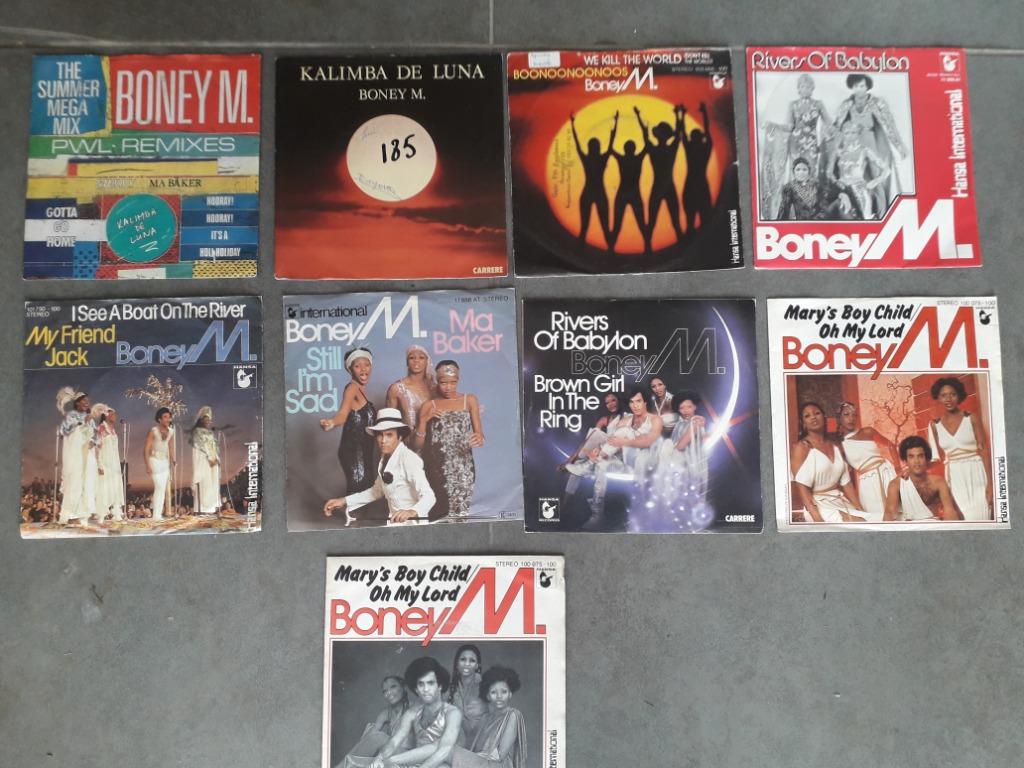 Setje Boney M (7"), Ophalen of Verzenden