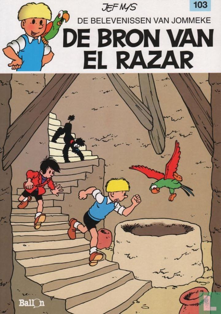 de bron van razar nr 103, Eén stripboek, Ophalen of Verzenden, Nieuw, Jef Nys